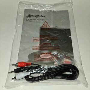 REPLACEMENTS Byron Statics Instruction Manual KTS-601 + Cable Cord REPLACEMENTS